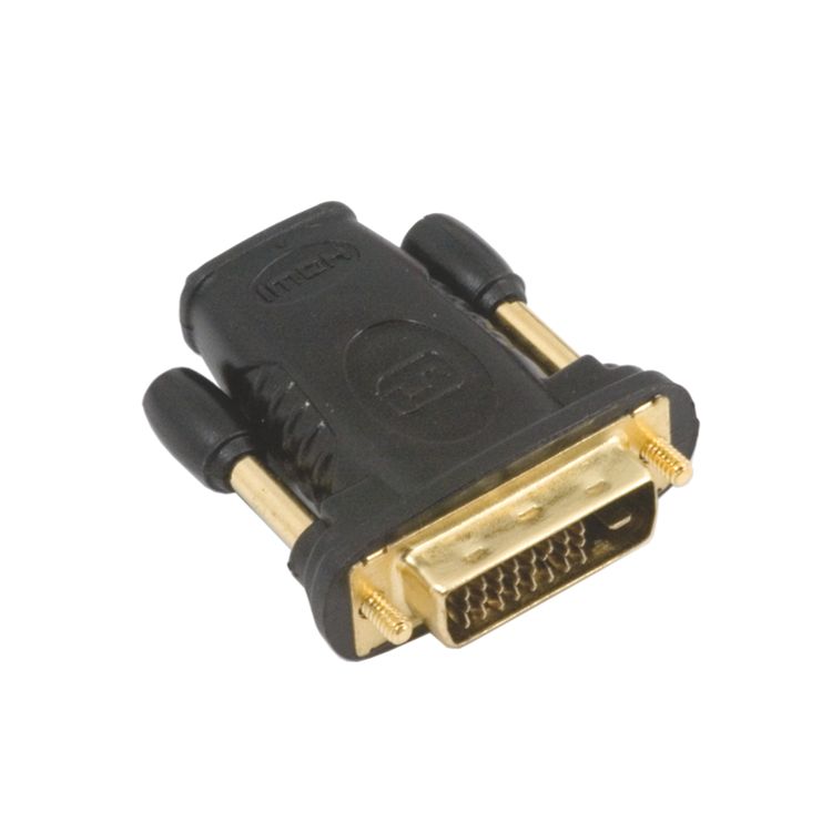 Lyndahl HDMI - DVI Adapter LKHA30, HDMI Buchse zu DVI-D Stecker 24+1, highend