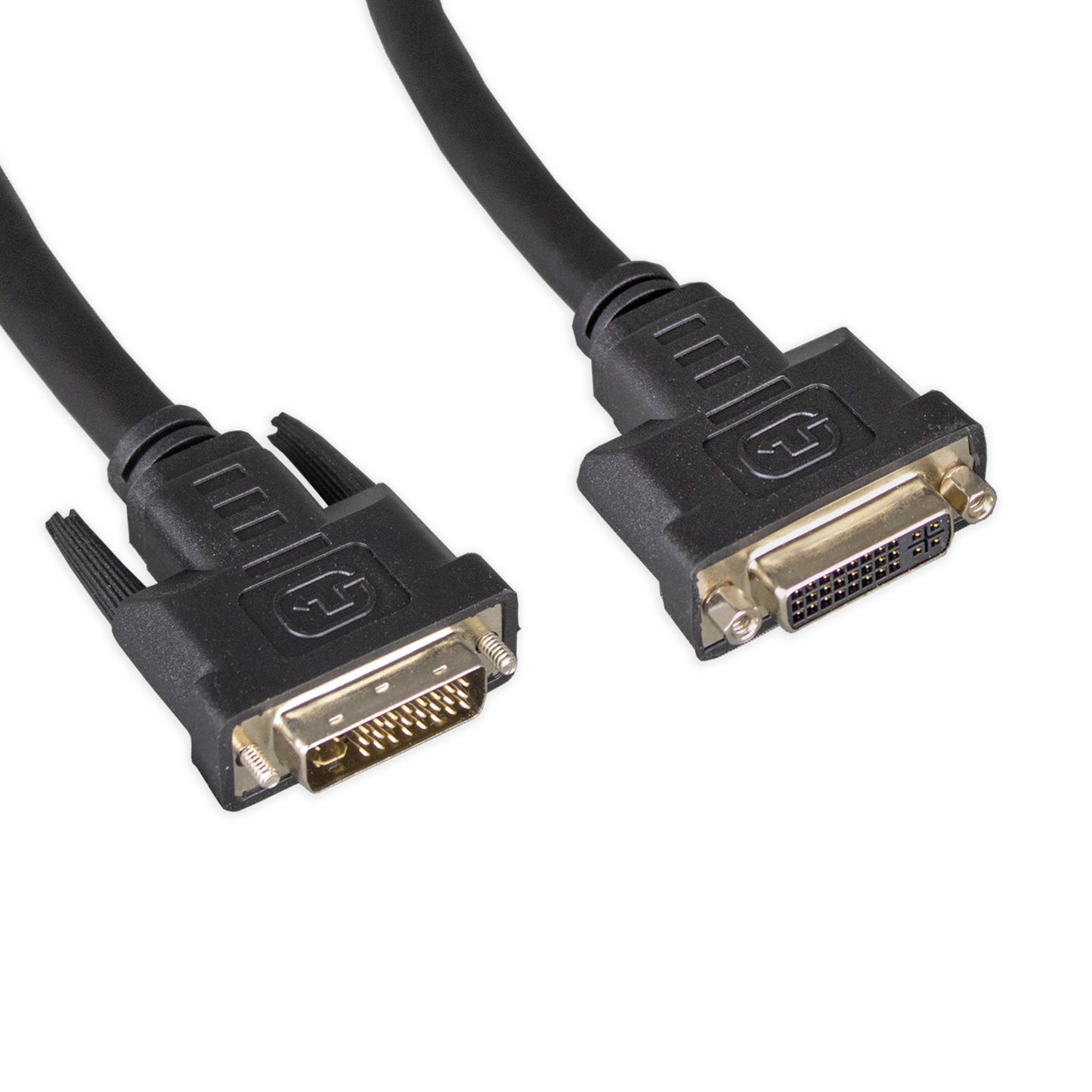 Lyndahl DVI-I- 24+5 Verlängerungskabel, EMV optimiert, 0,9 m