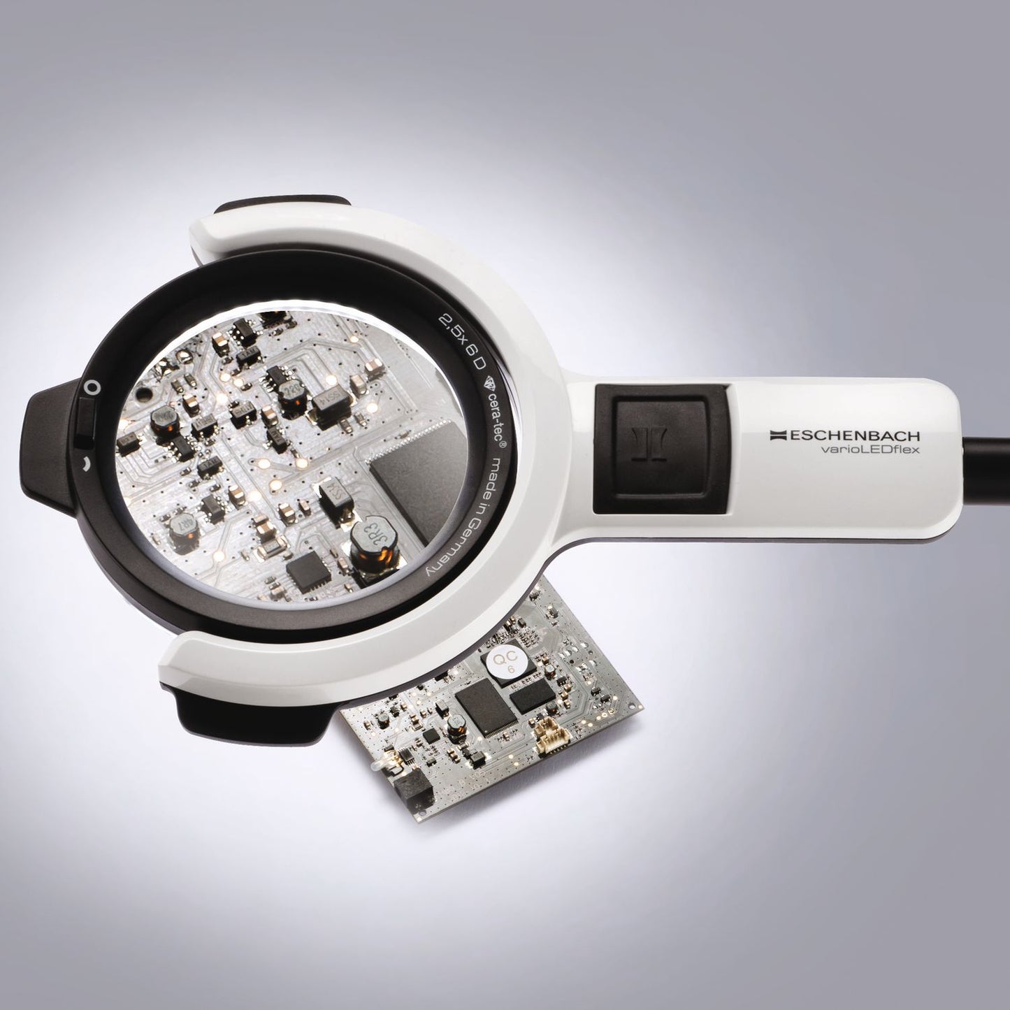 Eschenbach Lupenleuchte varioLEDflex 6 dpt mit Segmentschaltung, versch. Größen
