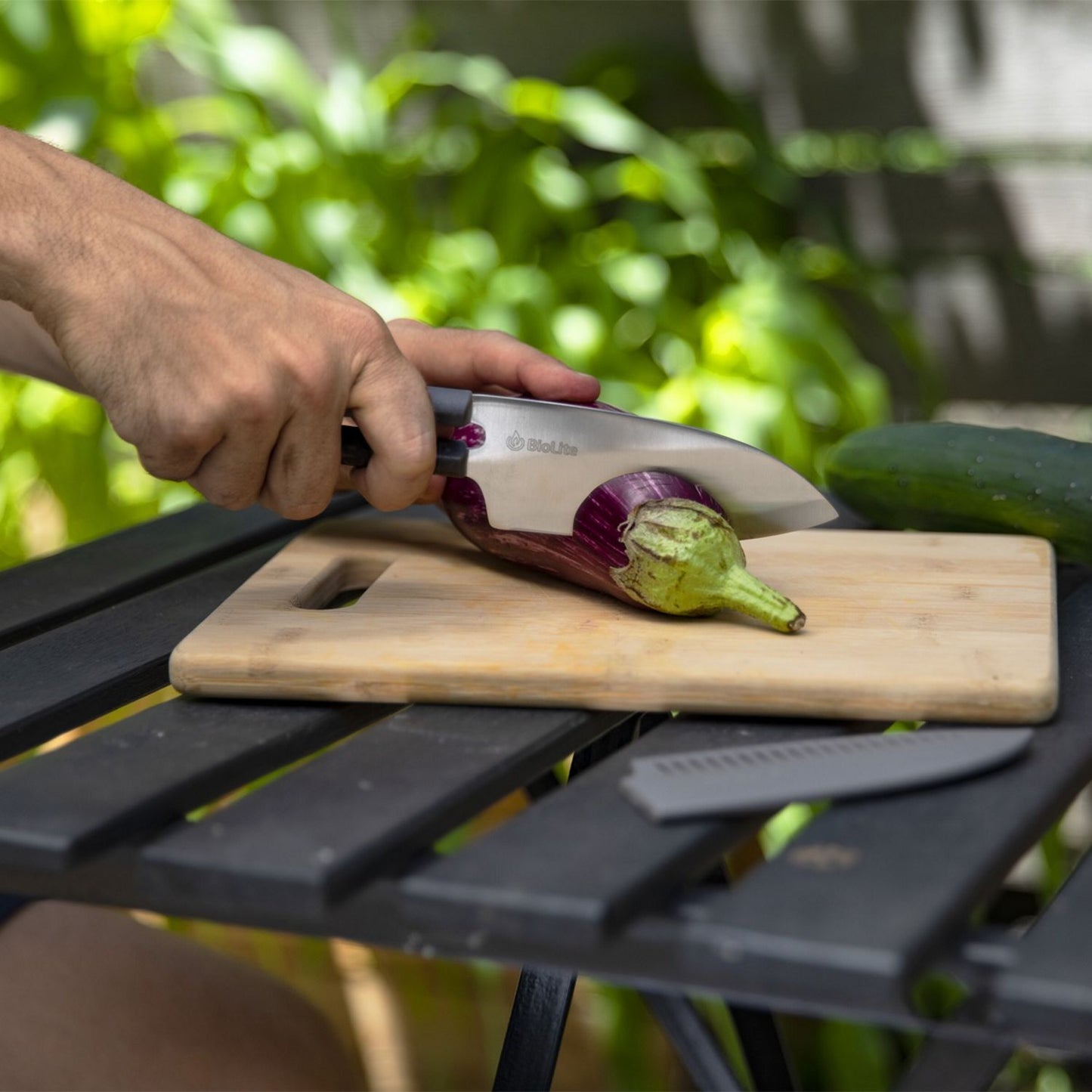 BioLite Prep&Grill Toolkit 3-teiliges Set Grillbesteck mit Tasche