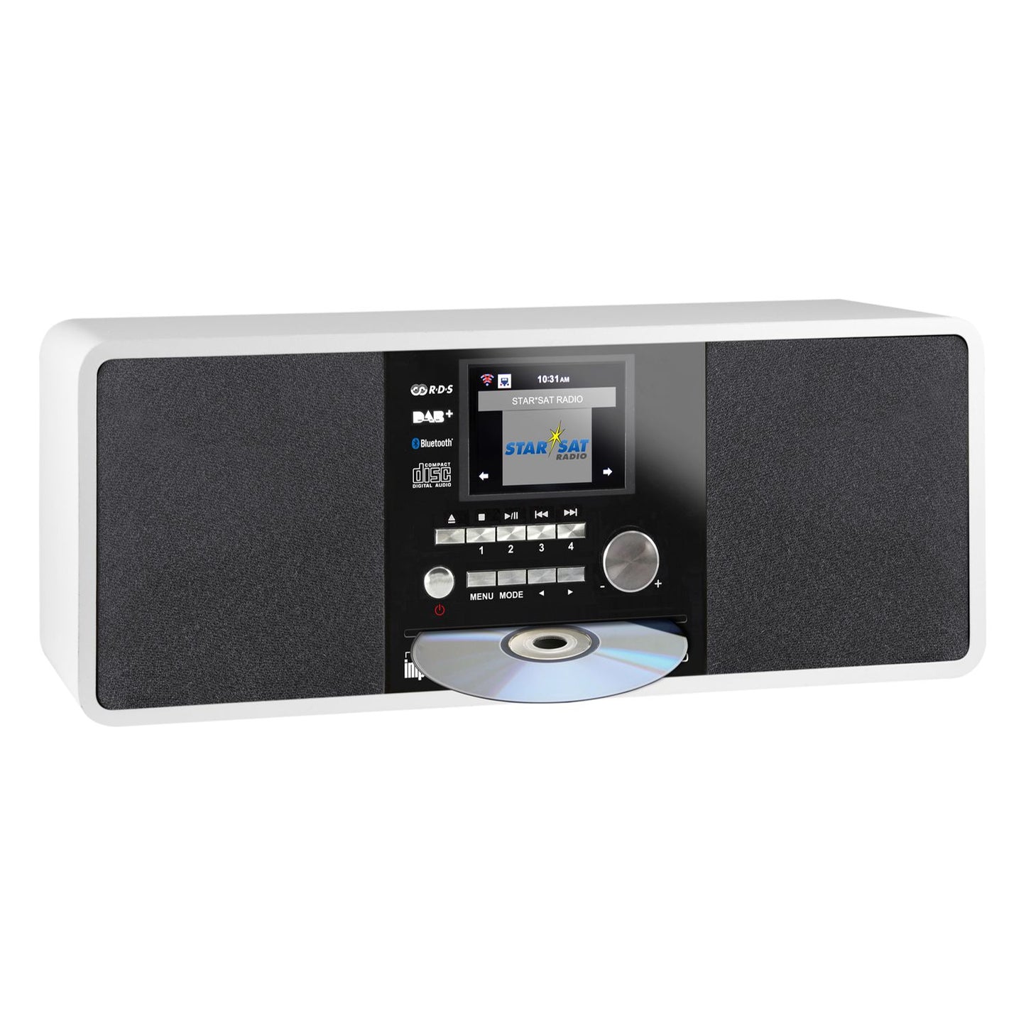 Imperial DABMAN i200 CD, Hybrid- und Internetradio, DAB+/UKW, CD, versch. Farben