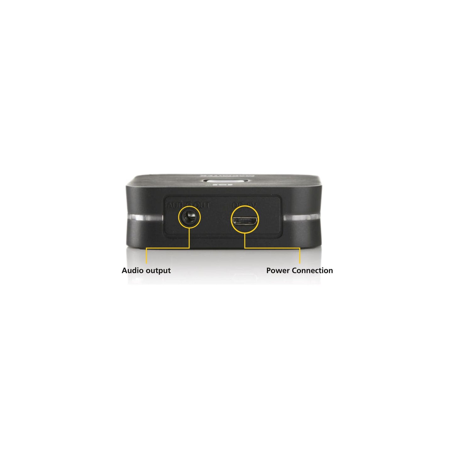 Marmitek BoomBoom 80, Bluetooth Empfänger für Geräte mit AUX-In, schwarz
