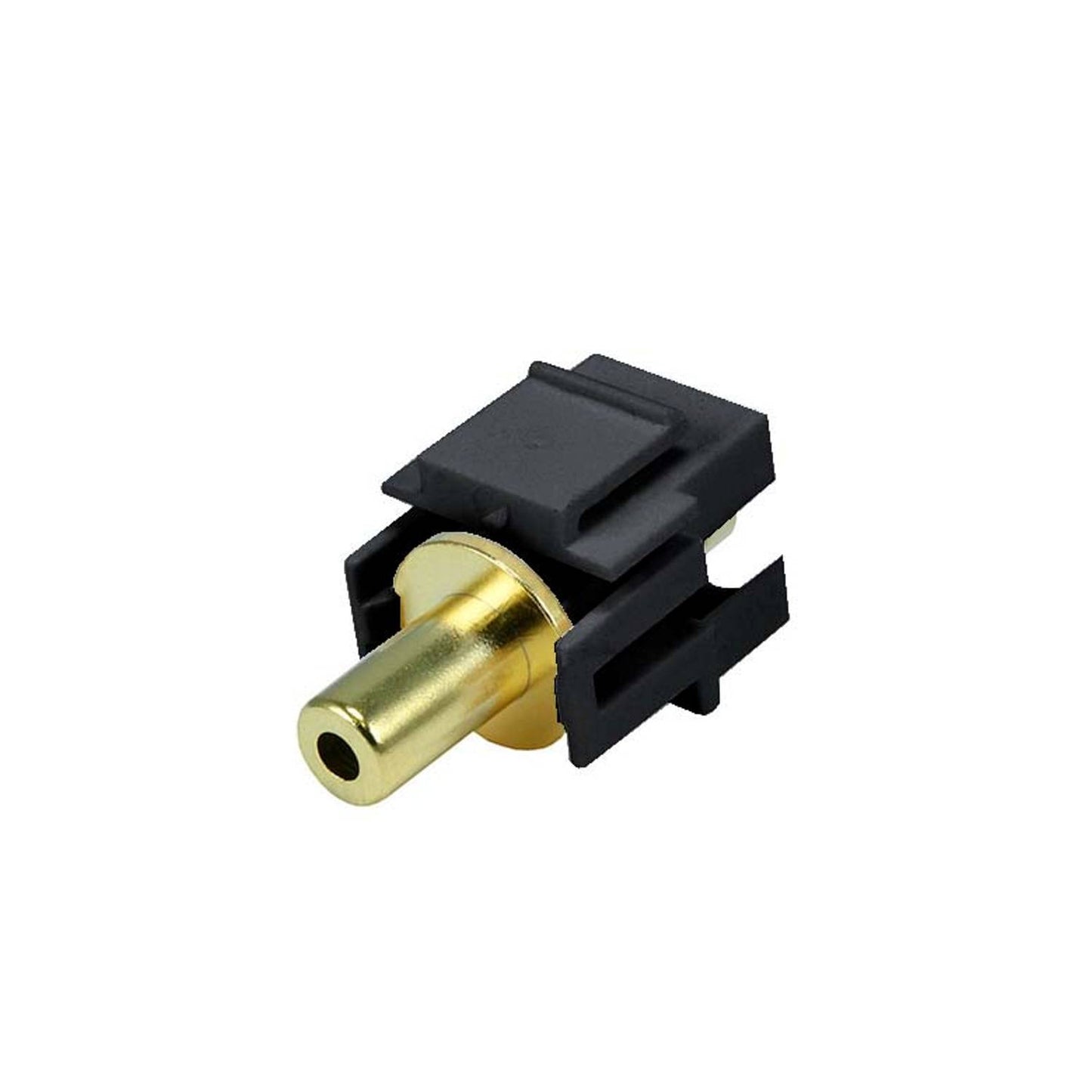 Lyndahl LKK0195XXG Keystone, 3,5mm Klinke F/F Adapter, vergoldet, schwarz o weiß