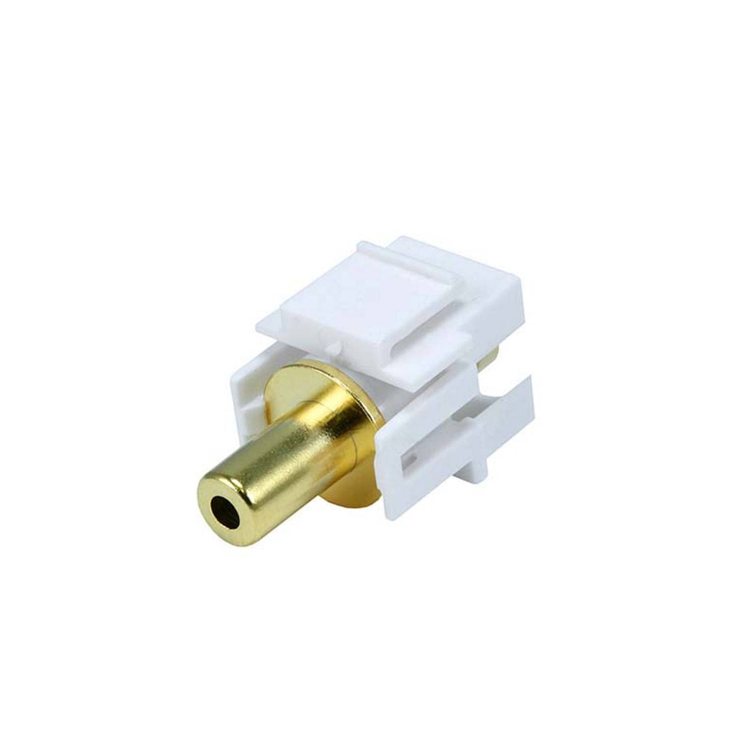 Lyndahl LKK0195XXG Keystone, 3,5mm Klinke F/F Adapter, vergoldet, schwarz o weiß