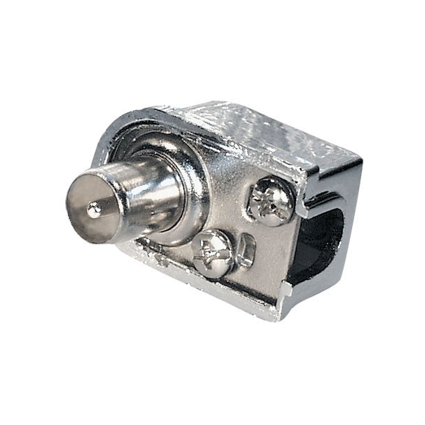 Antennenstecker, Coax Winkelstecker IEC 9,5mm