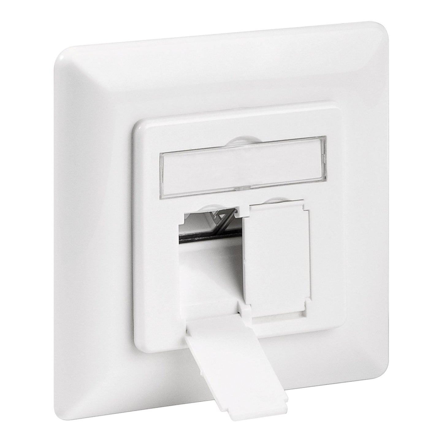 Cat. 6 Unterputzdose LSA, weiß