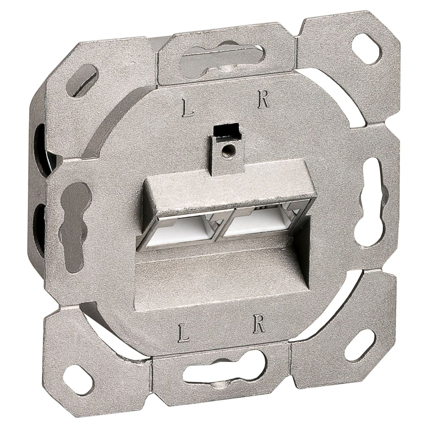 Cat. 6 Unterputzdose LSA, weiß