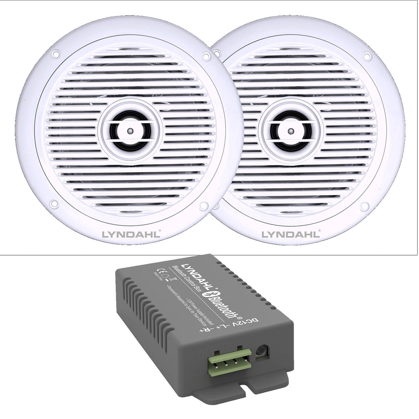 LYNDAHL Lautsprecher-Set, CS200BT-AMP und CS180IP, mit 2 oder 4 Lautsprechern
