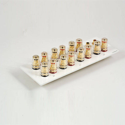 B-WARE - Lyndahl Highend Lautsprecherblende LKL007WS für 7.1 Lautsprecher weiß