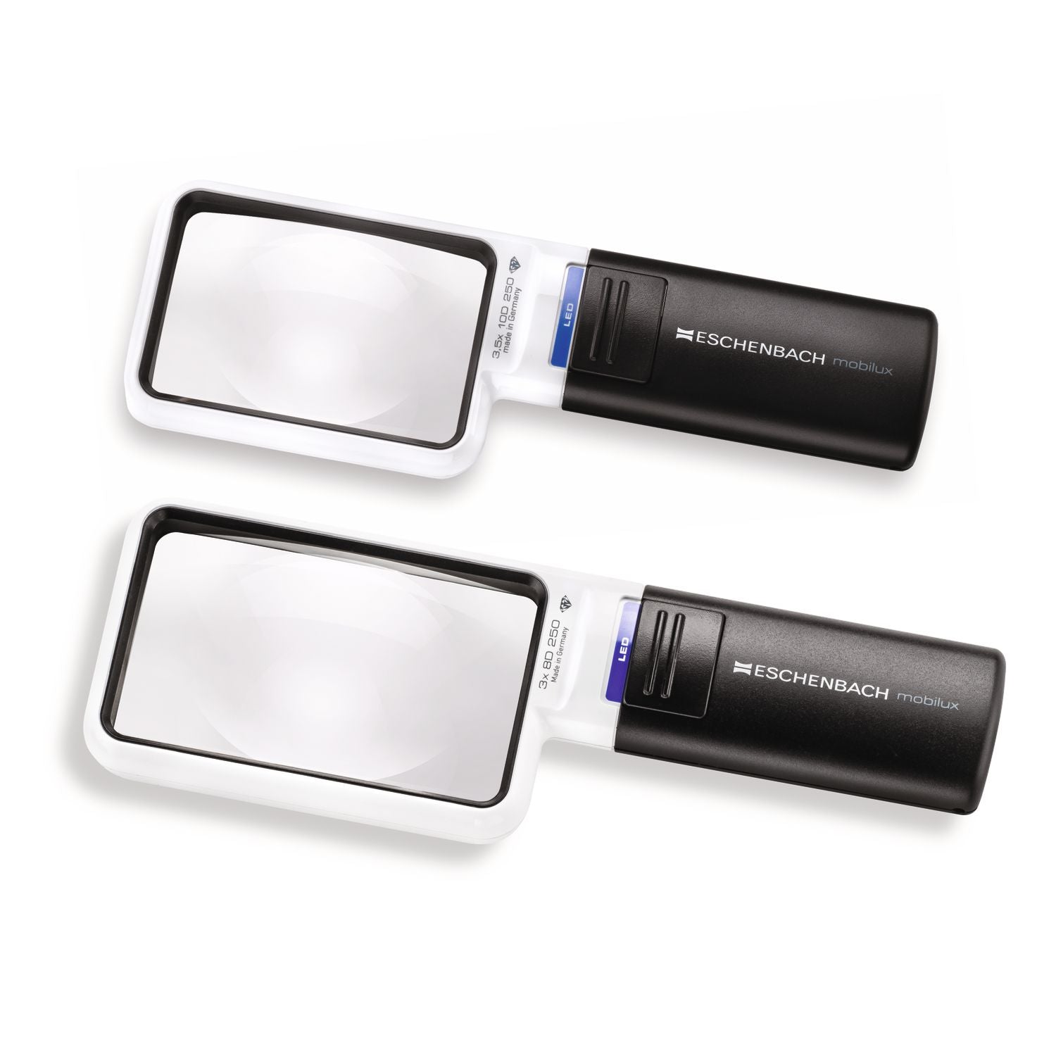 Eschenbach mobilux LED rechteckige Handlupe mit Licht