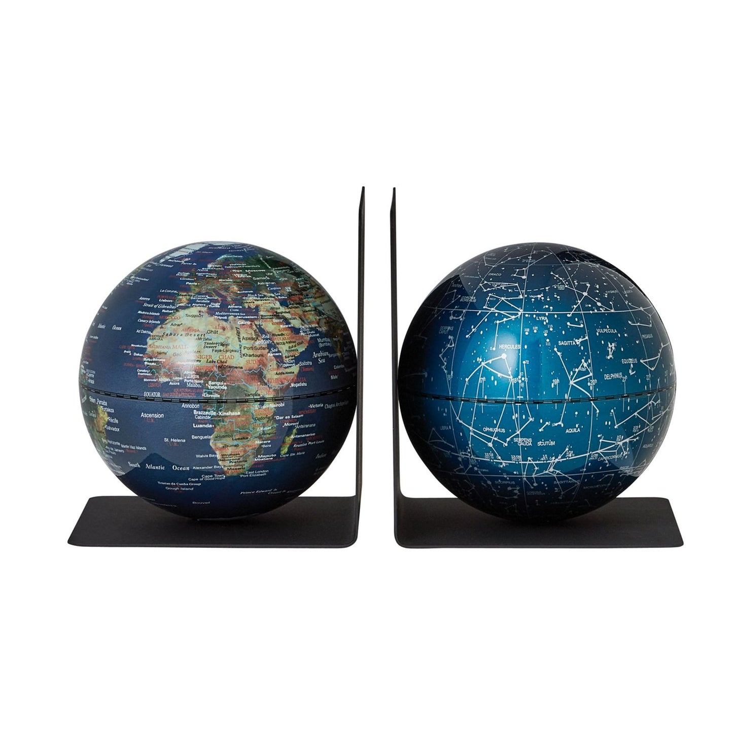 EMFORM Bookglobe Buchstützen-Set Globus Weltkugel abnehmbar in versch. Varianten