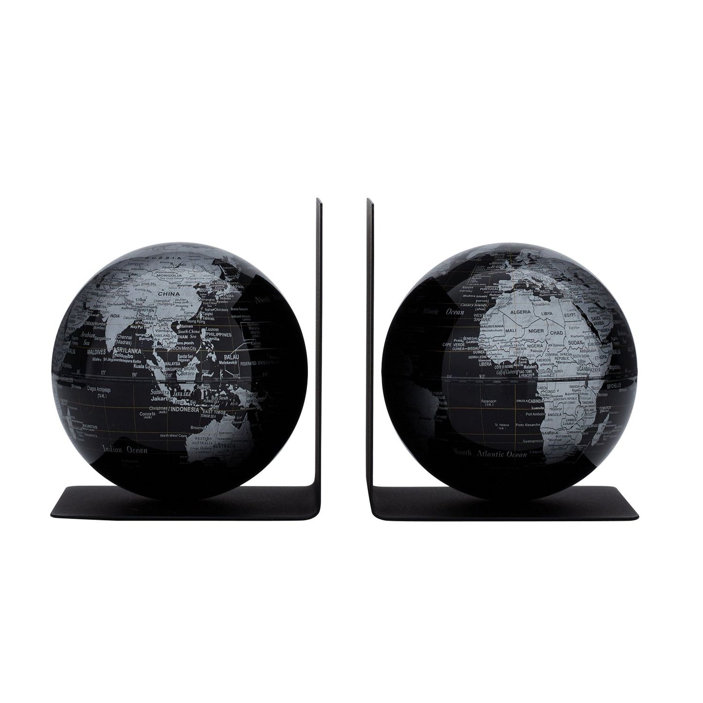 EMFORM Bookglobe Buchstützen-Set Globus Weltkugel abnehmbar in versch. Varianten