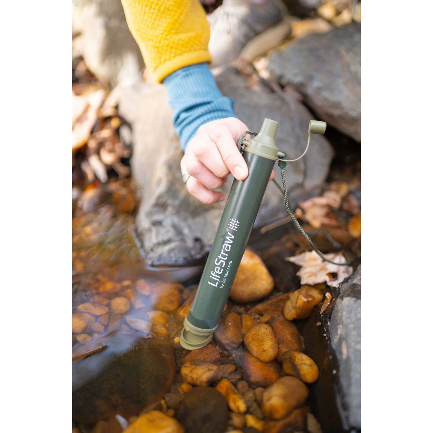 LifeStraw Personal Wasserfilter-Trinkhalm für Outdoor, Wandern versch. Farben