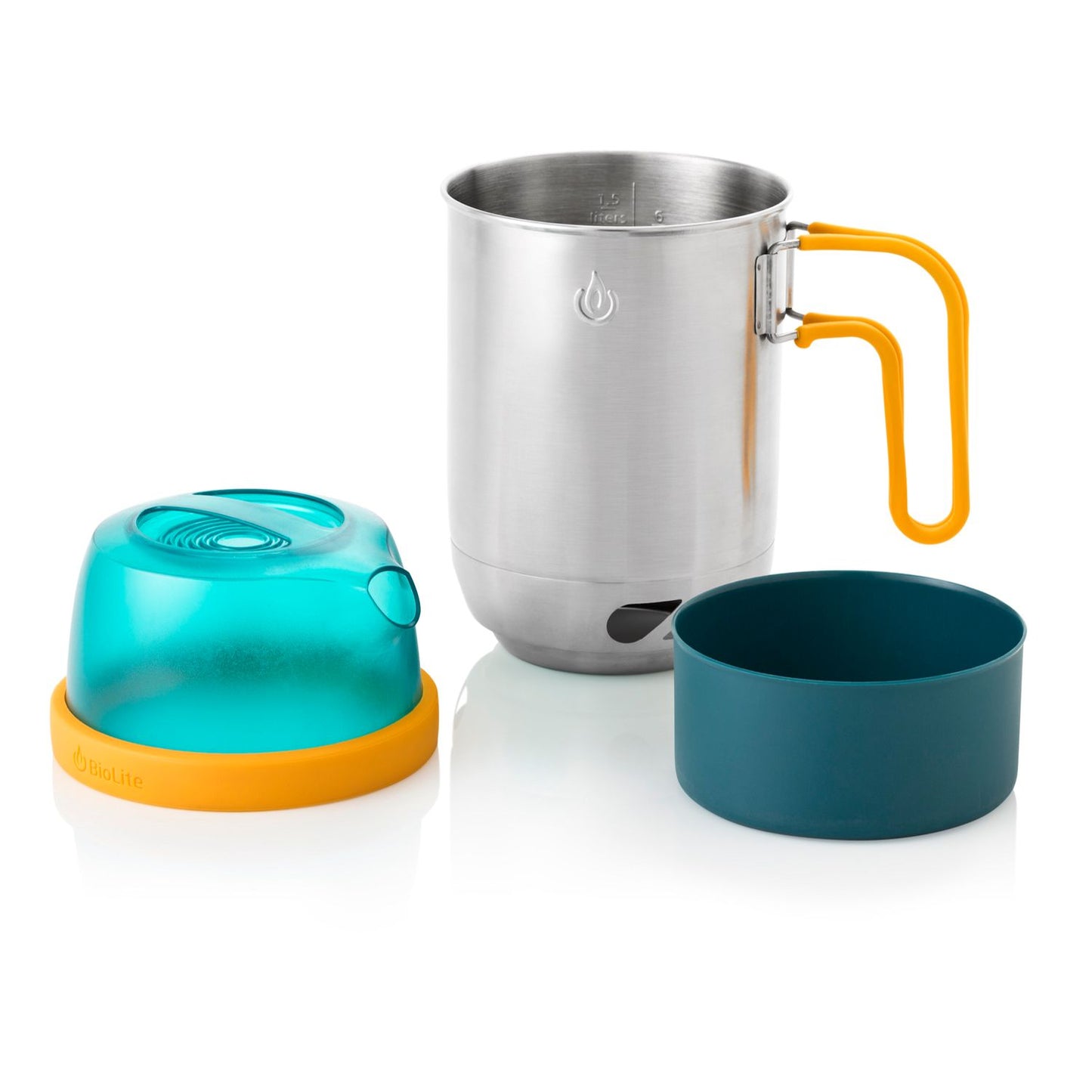 BioLite KettlePot Outdoor-Kochtopf, Wasserkocher und Kaffeekanne für CampStove