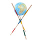 Columbus Kinder-Standglobus Mikado Unsere Erde D 34 cm mit Entdeckerstift