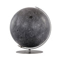 Columbus Leuchtglobus Mond aus Acrylglas, Edelstahl matt
