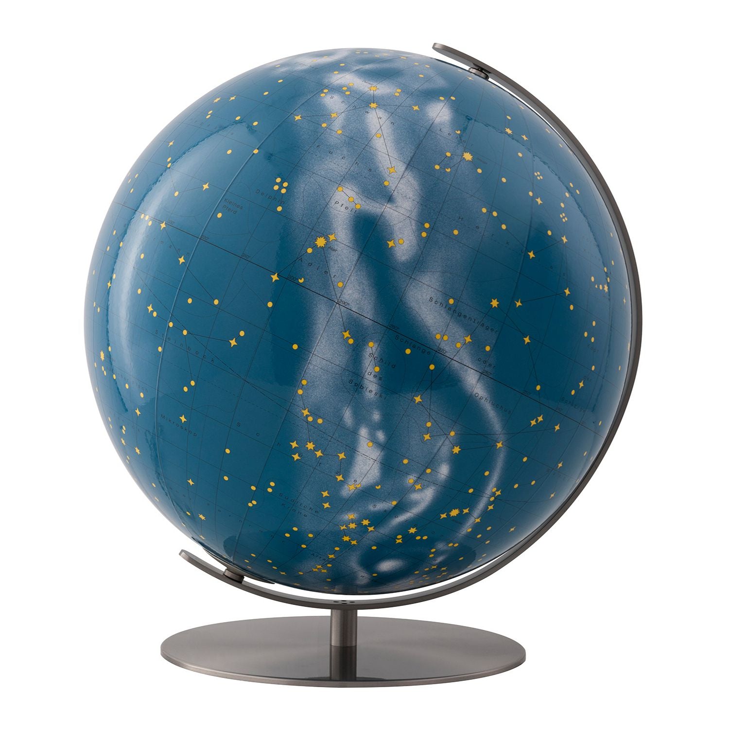Columbus Leuchtglobus Sternenhimmel aus Acrylglas, Edelstahl