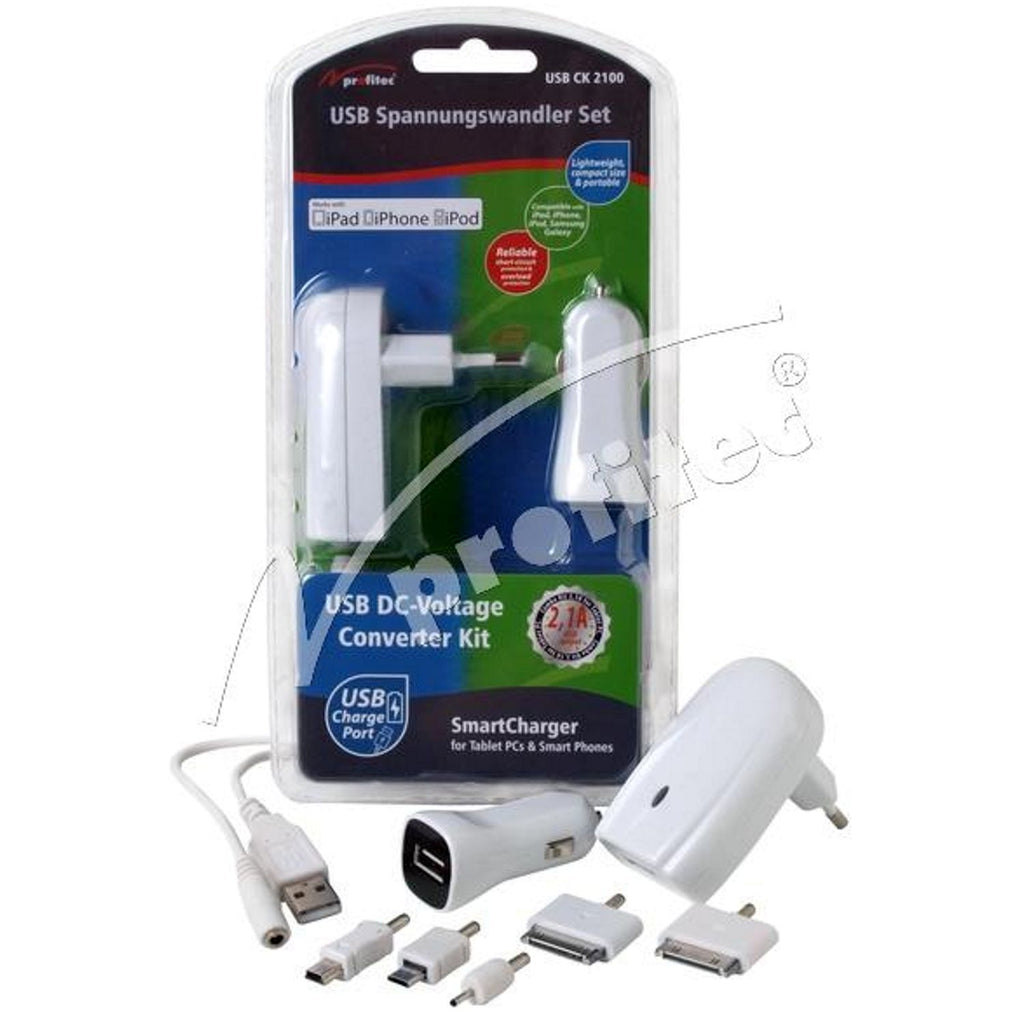 Profitec USB Spannungswandler Set 230V und 12-24V