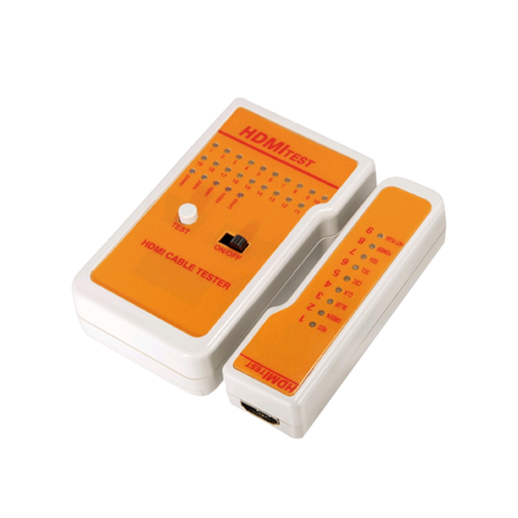 Transmedia HDMI Kabeltester für 19 Adern und Abschirmungen