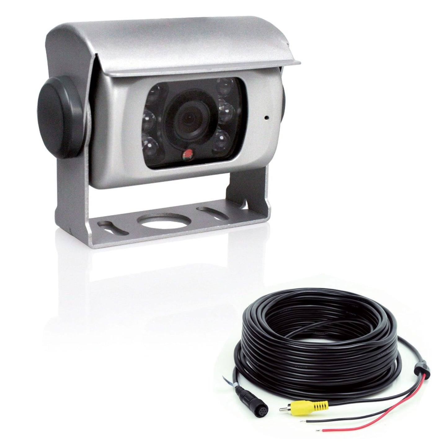 Caratec Safety CS100LA Farbkamera für Moniceiver/Navigationssysteme, IR-Beamer