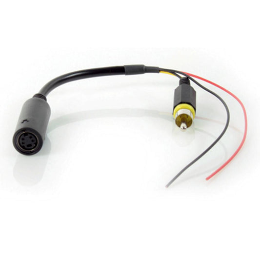 Caratec Monitor-Adapter 4-polige Kupplung auf Chinch-Stecker (nur Video)