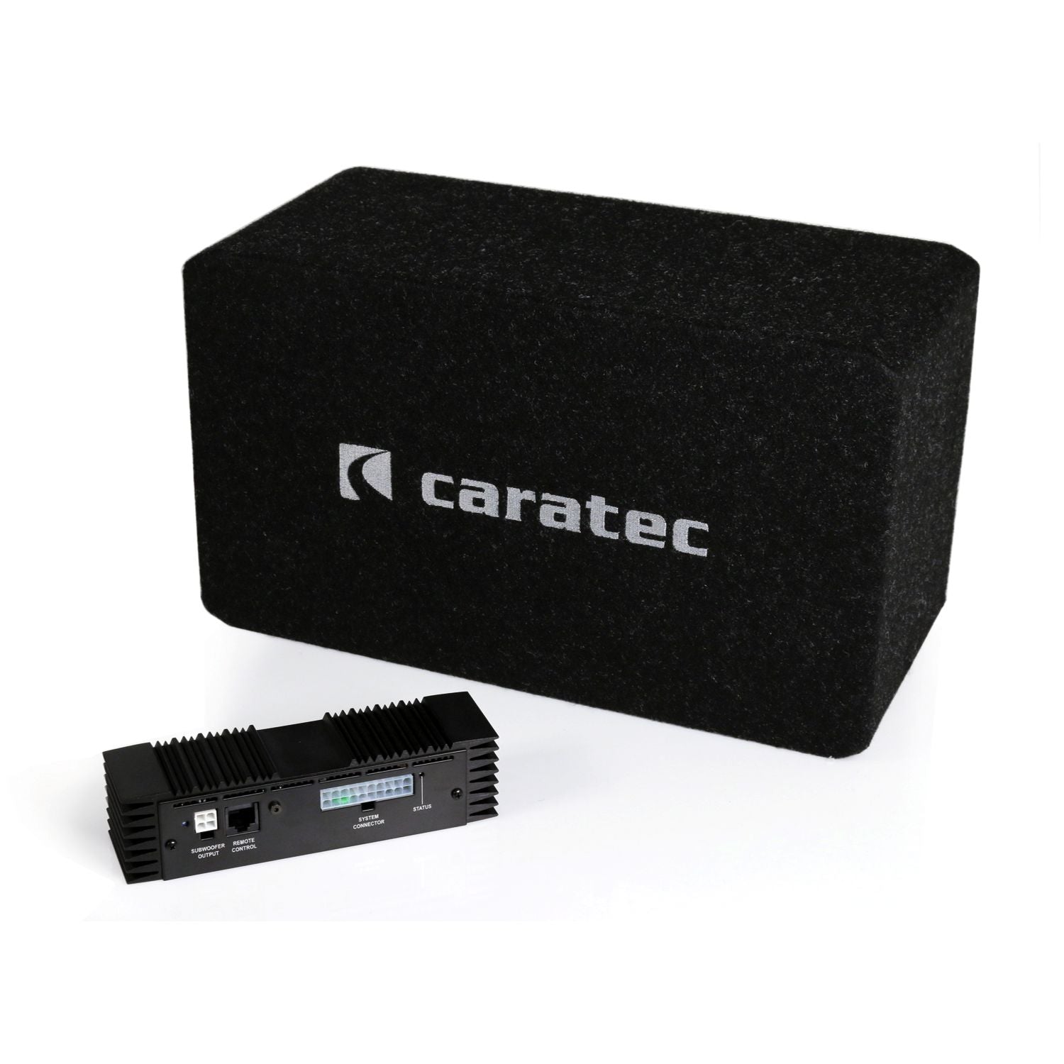 Caratec CAS201D Soundsystem mit Subwoofer und Verstaerker