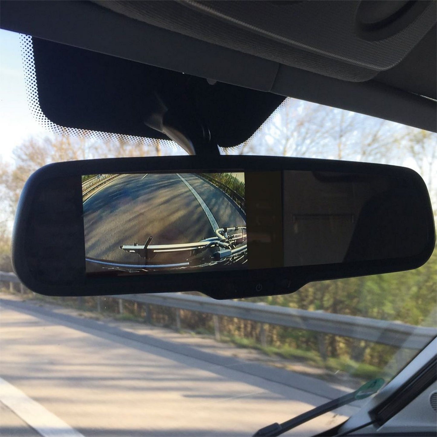 Caratec Safety CSM4300SD 11 cm (4,3") Spiegelmonitor für Fiat Ducato ab 2014