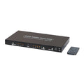 HDMI Matrix 4 Eingänge auf 2 Ausgänge mit Fernbedienung