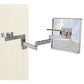 Caratec Flex CFW400A TV-Wandhalter mit 4 Drehpunkten