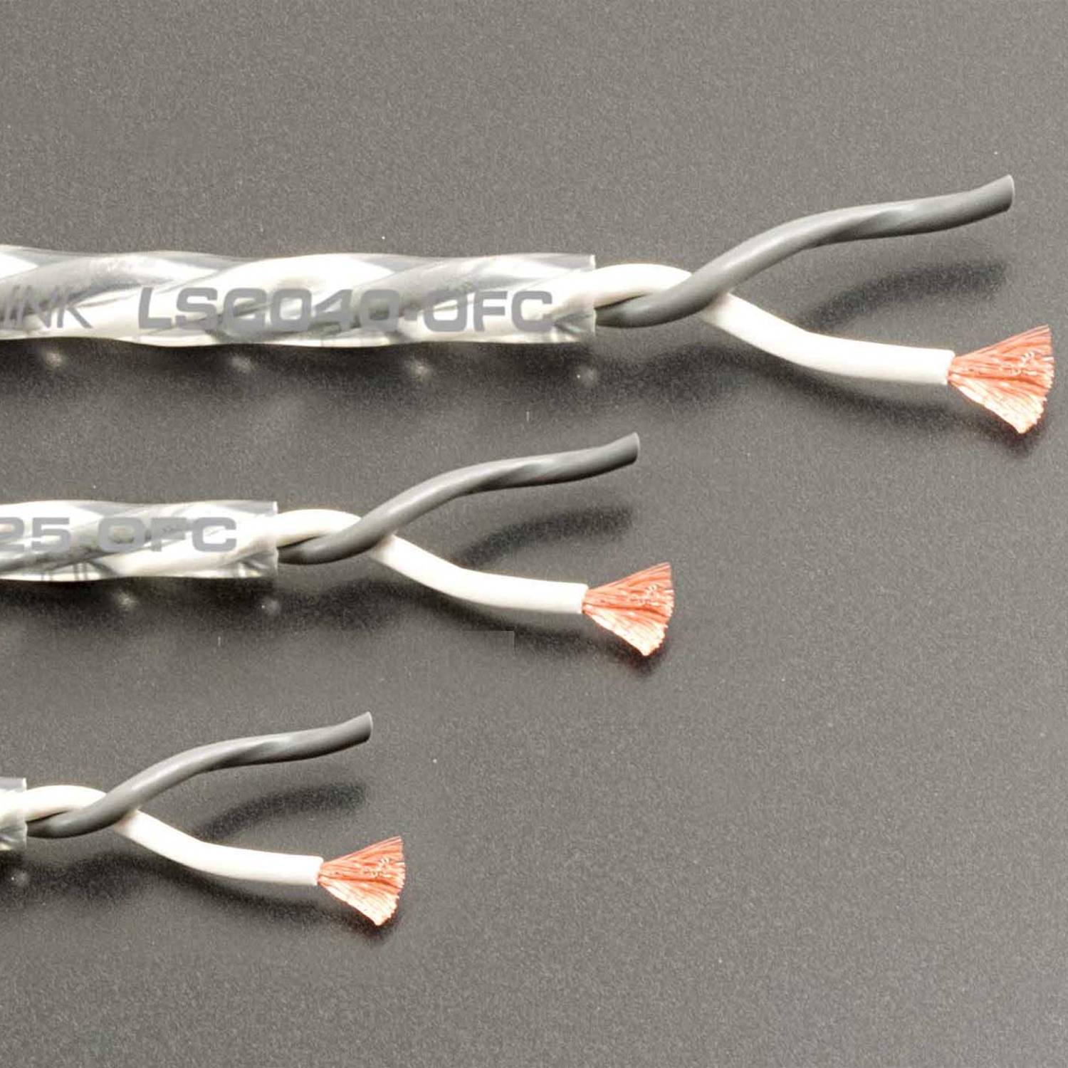 Lyndahl Rushlink Lautsprecherkabel mit OFC-Kupferleiter