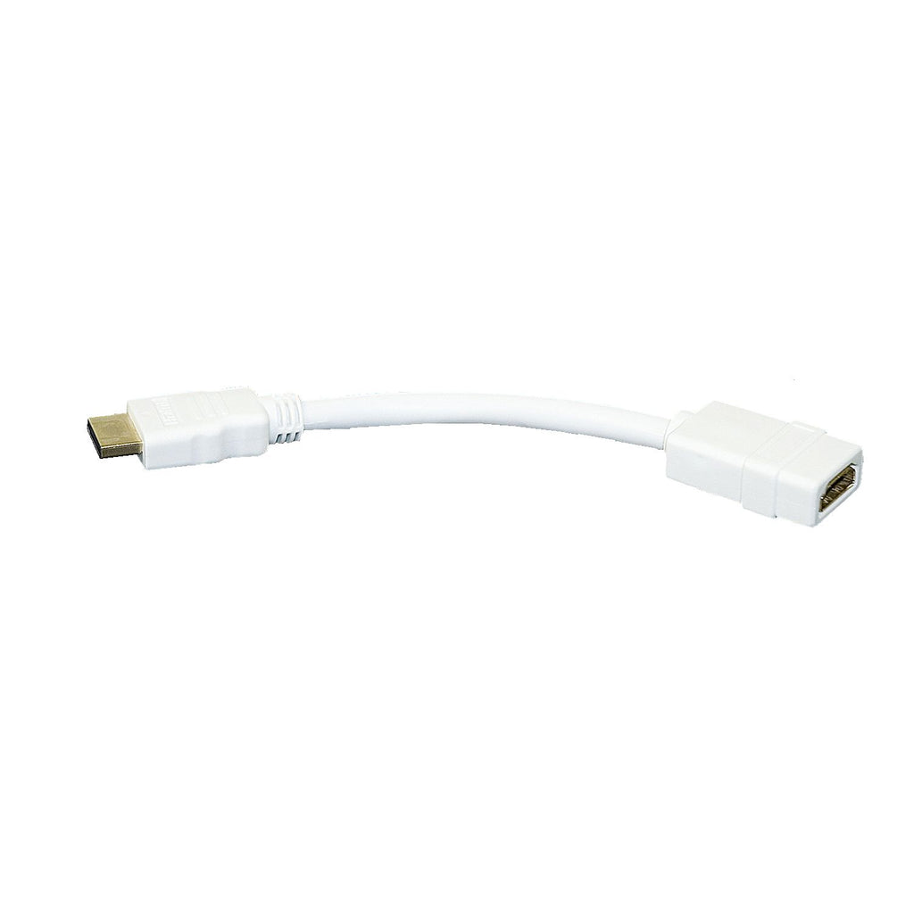 Lyndahl LKHD012 HDMI 1.3a Adapterkabel 15 cm in Weiß