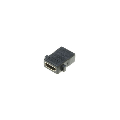 Lyndahl LKPA008 gerader HDMI Einbauadapter, HDMI 1.4 F/F Paneladapter,vergoldet