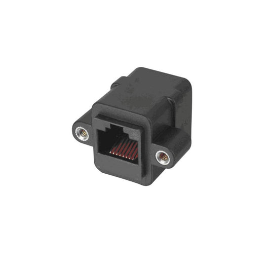 Lyndahl LKPA014 Adapter für Frontplattenmontage RJ45 Buchse/Buchse (F/F) CAT 6aF