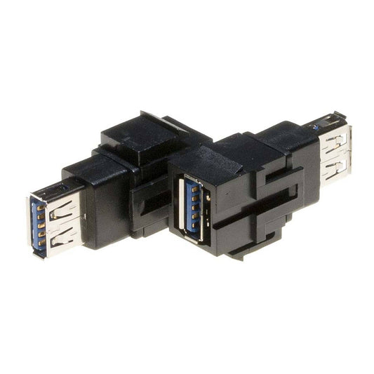 Lyndahl LKK0181SW  Keystone USB 3.0 AF/AF Schwarz