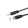 Lyndahl LKPK012-30 3,5 mm Klinke Adapterkabel M/F 3 m