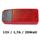 Blanko Transformator für LED-Strips und Leuchtmittel 12V / 1,7 A bis 20 Watt