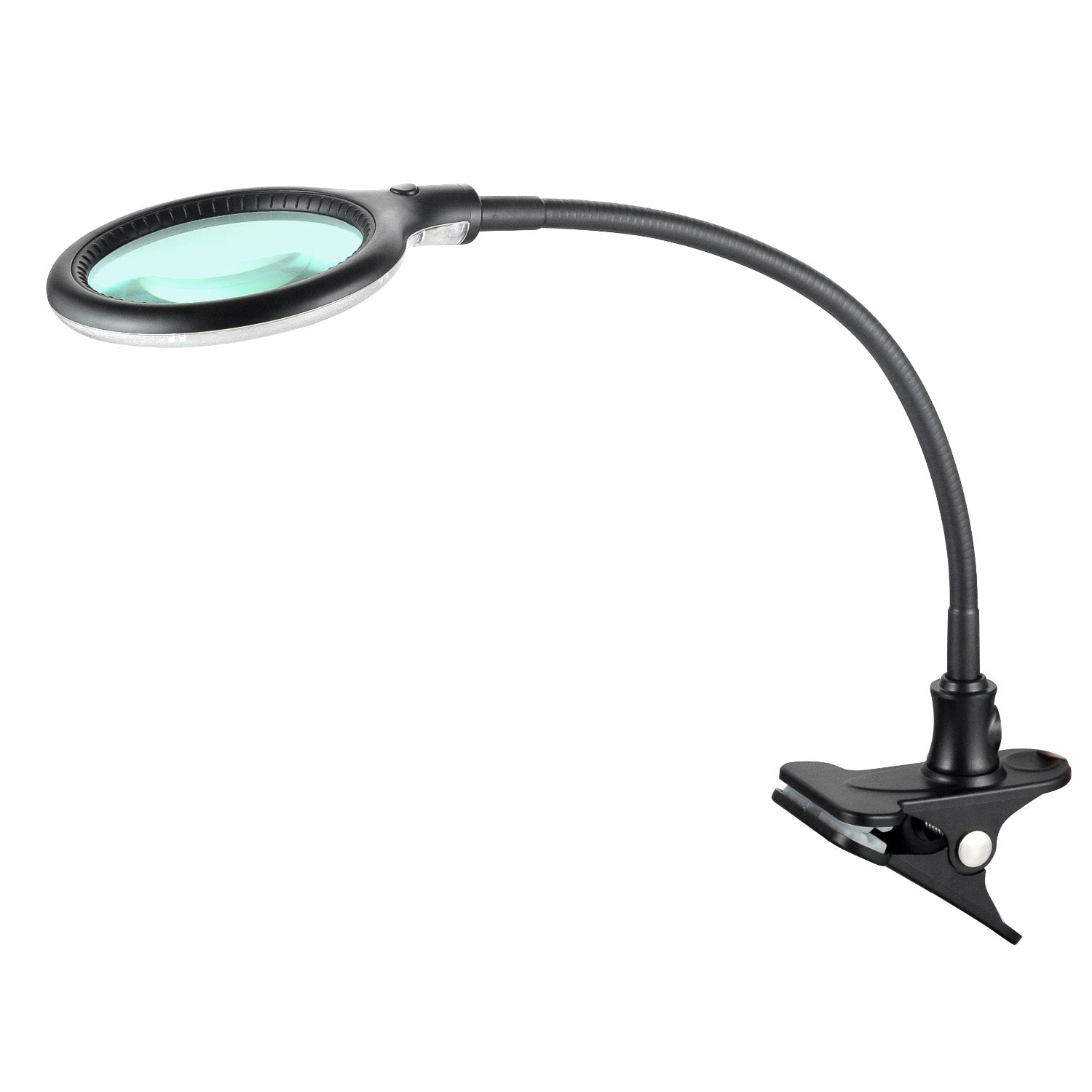 Lumeno 680X LED Klemmleuchte mit 30 SMD-LEDs, 6 Watt und 550 Lumen, schwarz oder weiß