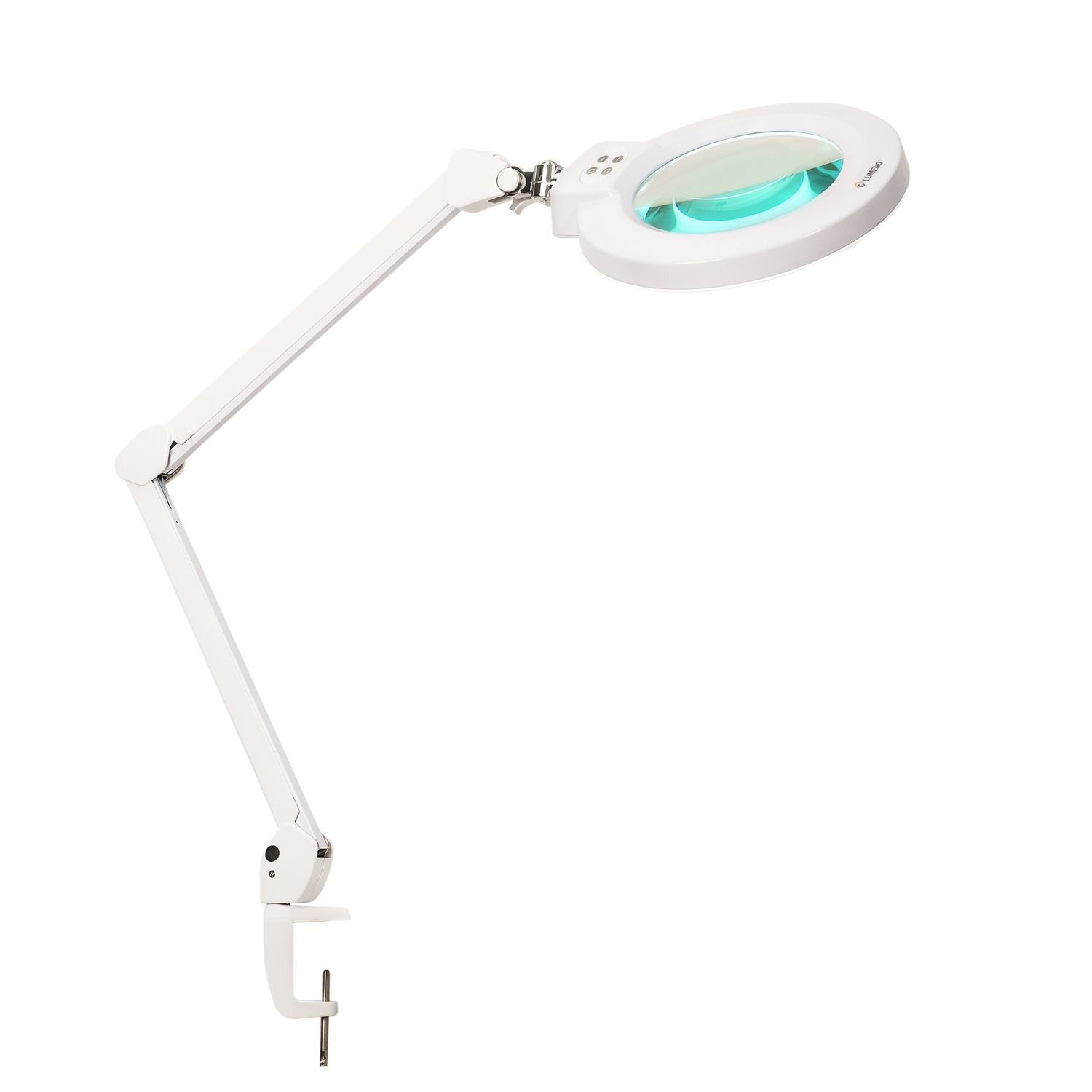 Lumeno 824XPRO LED-Lupenleuchte dimmbar mit 177 mm Linse, Segementschaltung und Metallgehäuse